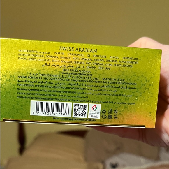 NIB Layali Concentrated Scented Oil alcohol free collectible flower bottle - Picture 3 of 11